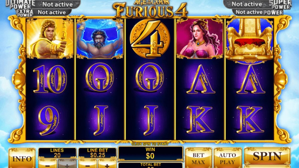 Age of the Gods: Furious 4 Slot Review
